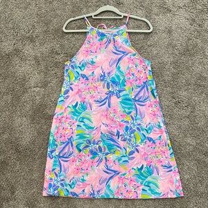 Lilly Pulitzer Margot “It Was All A Dream” Floral Swing Dress Size M. EUC